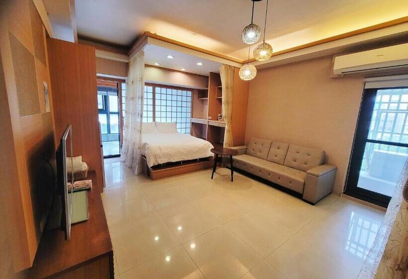 اتاق لوکس چهار تخته, 元本山湯宿 山明水秀 宜蘭縣旅館210號