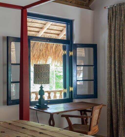 غرفة ديلوكس مزودة بشرفة, Halcyon Mawella