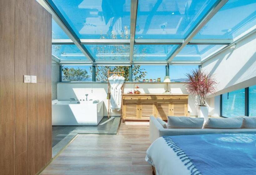 غرفة قياسية مطلّة علي البحيرة, Dali Beauty Seaview B&b