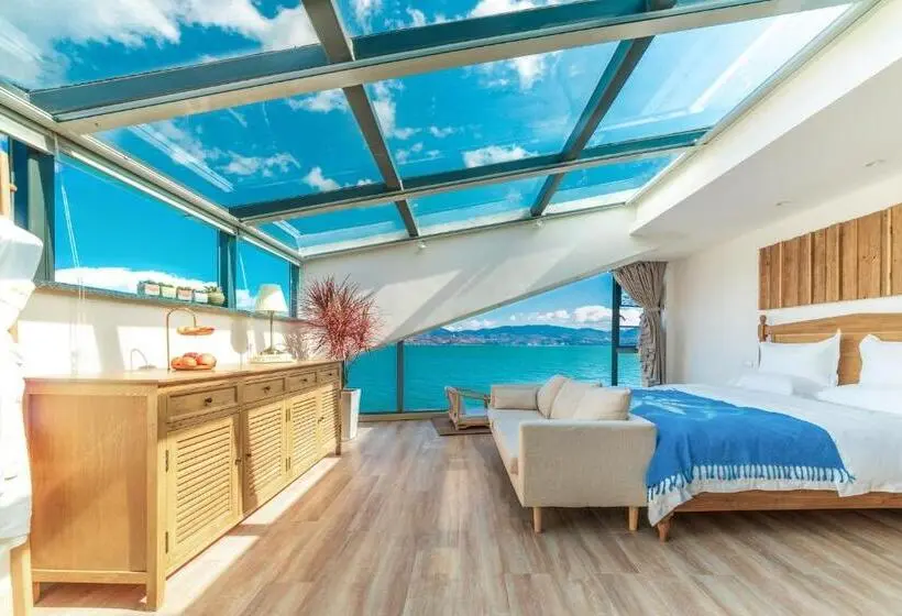اتاق استاندارد با چشم‌انداز دریاچه, Dali Beauty Seaview B&b