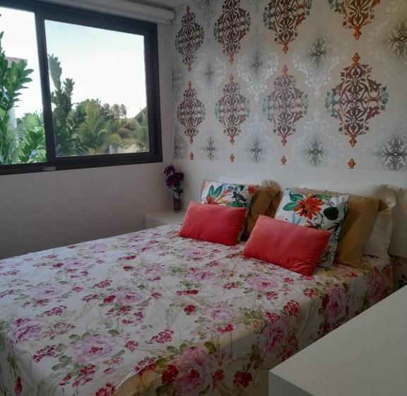 Апартаменты 2 Спальни, Aconchegante Flat Em Condomínio Na Beira Mar De Muro Alto   Malawi Beach Resort