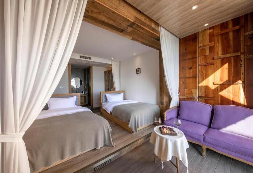 غرفة قياسية مطلّة علي البحيرة, Dali Beauty Seaview B&b