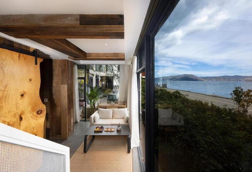 غرفة ديلوكس مطلّة علي البحر, Dali Beauty Seaview B&b