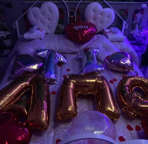 اتاق استاندارد با تخت بزرگ, B&b La Reggia Di Rihanna Spa