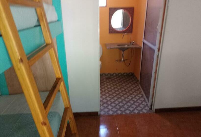 Quarto Quadruple Standart Vista Jardim, Bitelyus Hostel Club