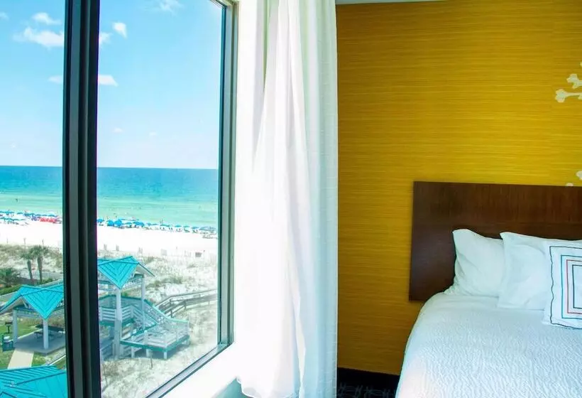 ２ダブルベッドのスタンダードルーム, Fairfield Inn & Suites By Marriott Fort Walton Beach West Destin