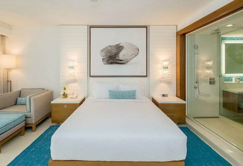 اتاق استاندارد با تخت دوبل و چشم‌انداز دریا, Grand Hyatt Baha Mar