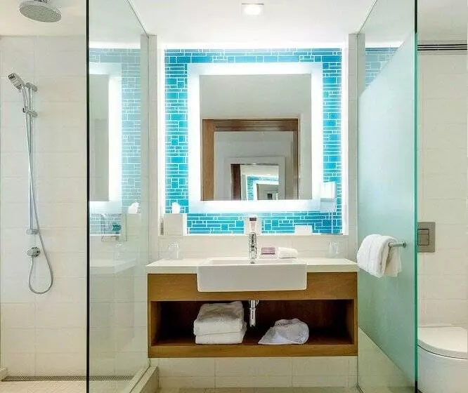 اتاق استاندارد با تخت دوبل و چشم‌انداز دریا, Grand Hyatt Baha Mar