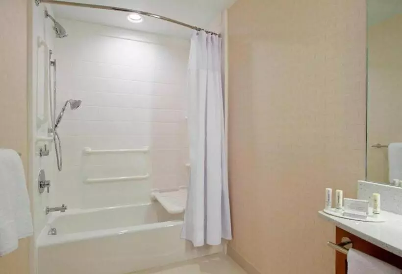 キングサイドベッドのスタンダードワンルーム, Springhill Suites By Marriott Houston I 45 North