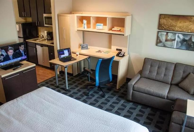 キングサイドベッドのスタンダードワンルーム, Towneplace Suites By Marriott Beaumont Port Arthur