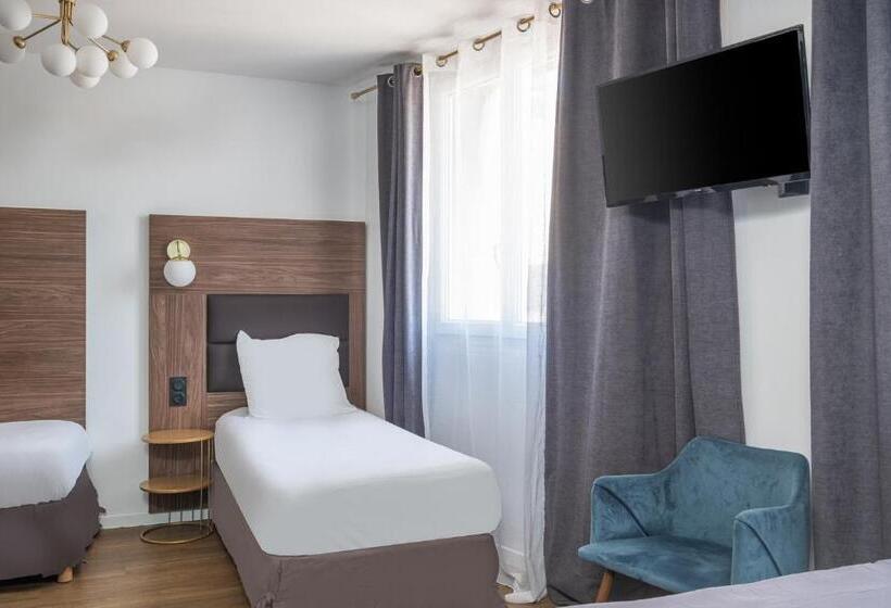 חדר קומפורט לשלושה, The Originals Boutique, Hôtel Le Marignan,le Havre Centre Gare