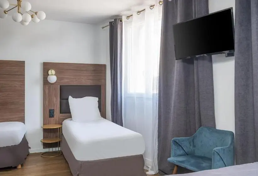 اتاق راحتی سه تخته, The Originals Boutique, Hôtel Le Marignan,le Havre Centre Gare