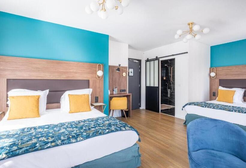 Family Suite, The Originals Boutique, Hôtel Le Marignan,le Havre Centre Gare