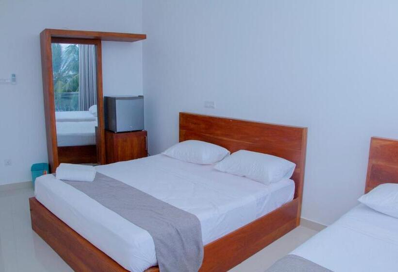 디럭스 룸 바다 전망, Marakolliya Beach Resort