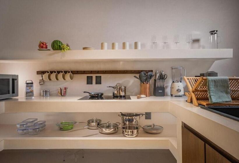 آپارتمان 1 خوابه همکف, Nãmas Tulum