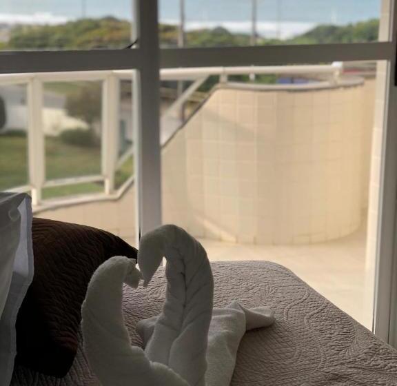 شقة غرفة واحدة مطلة على البحر, Holiday Florianópolis   267b