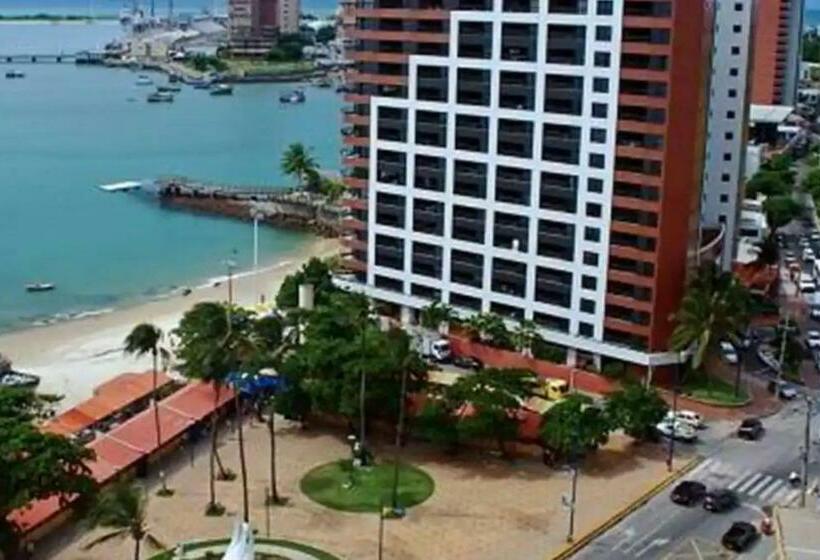 带1个卧室的带海景的公寓, Iate Plaza Beiramar Fortaleza App1006