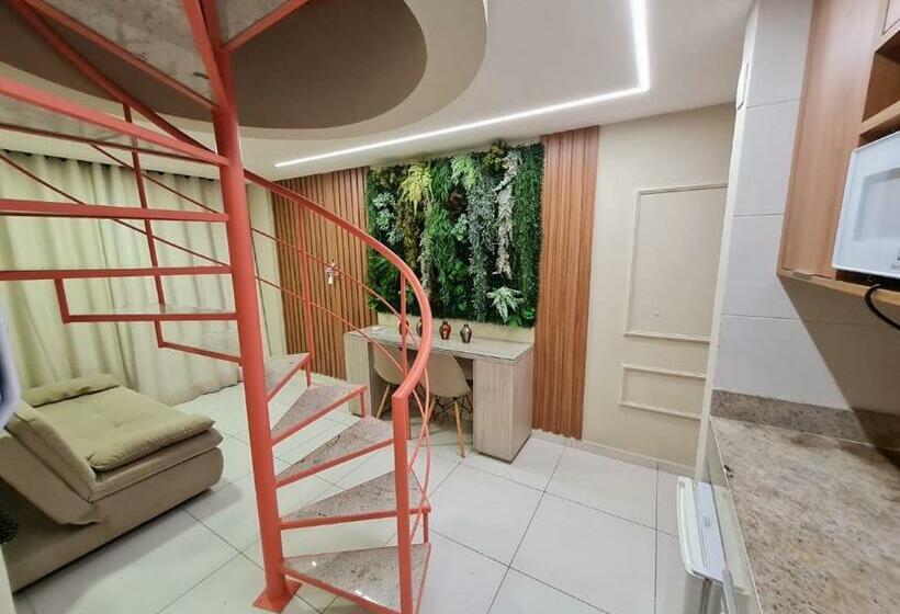 דירת חדר נוף לים, Linda Cobertura Vista Mar