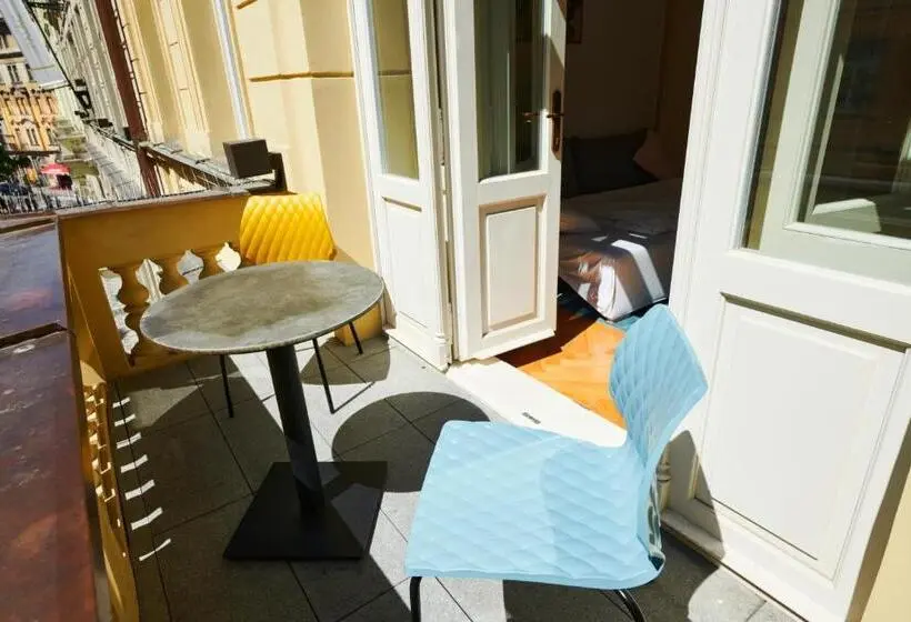 Huoneisto 2 Makuuhuonetta Parveke, Residence Dlouha Old Town