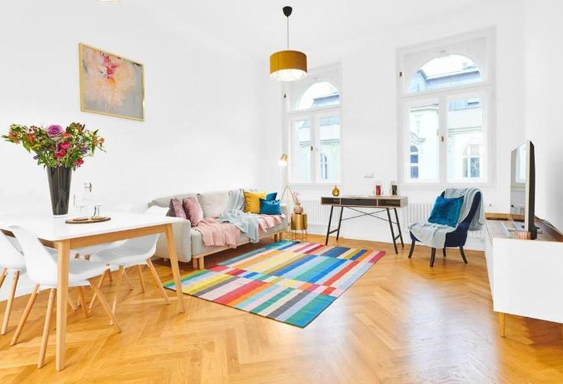 Apartamento 2 Quartos com Varanda, Residence Dlouha   Old Town