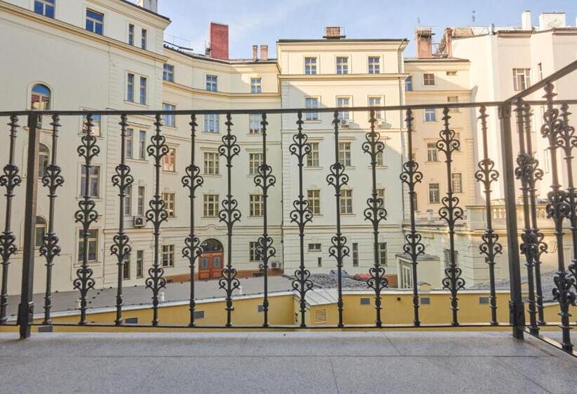 آپارتمان 1 خوابه با بالکن, Residence Dlouha   Old Town