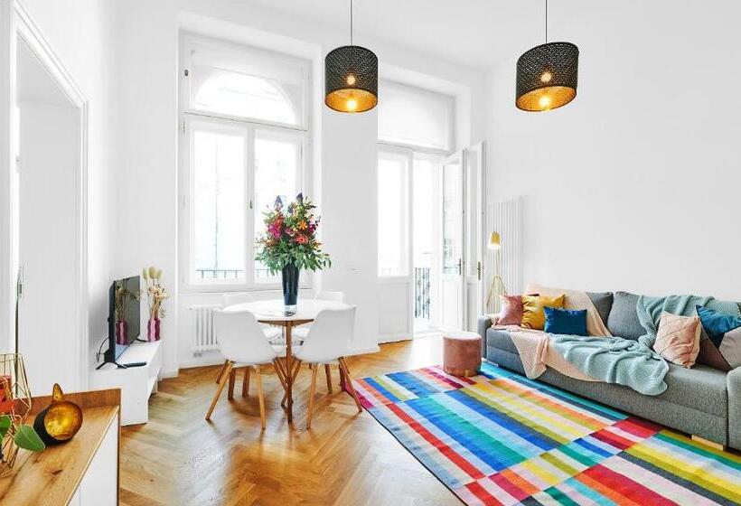 آپارتمان 1 خوابه با بالکن, Residence Dlouha   Old Town