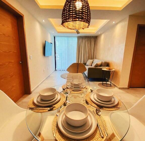 Апартаменты 1 Спальня Вид на Бассейн, Casa Bicachi Adults Only