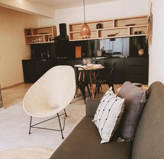 Апартаменты 1 Спальня Вид на Бассейн, Casa Bicachi Adults Only