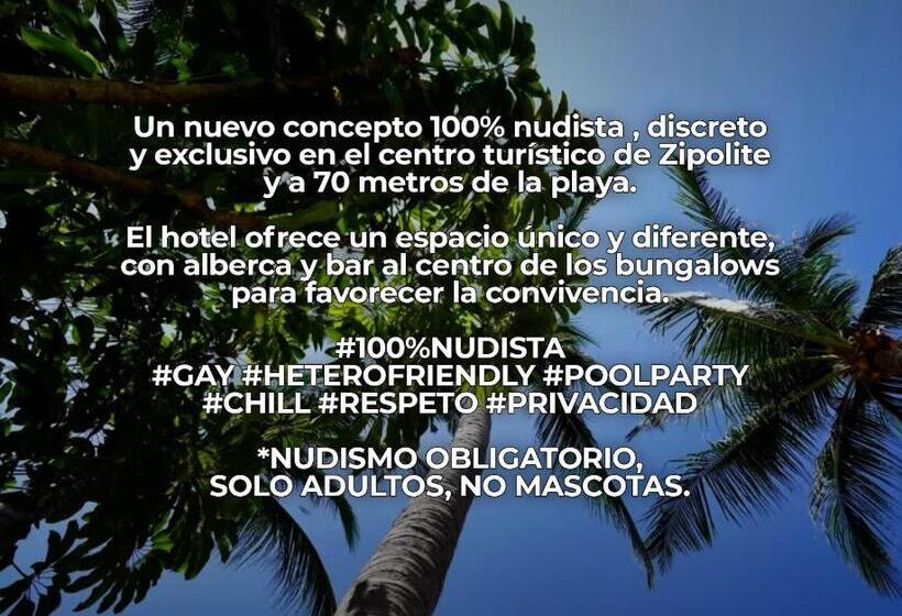 디럭스 스위트 킹 침대, Casa Nudista   Lgbt