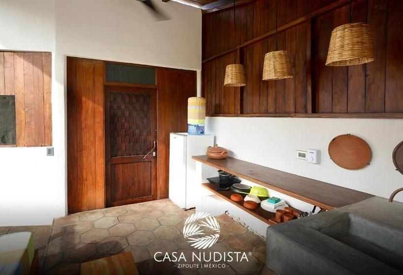 キングサイズベッドのデラックススイート, Casa Nudista   Lgbt