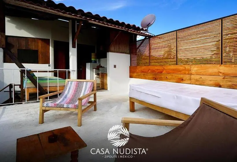 キングサイズベッドのデラックススイート, Casa Nudista Lgbt