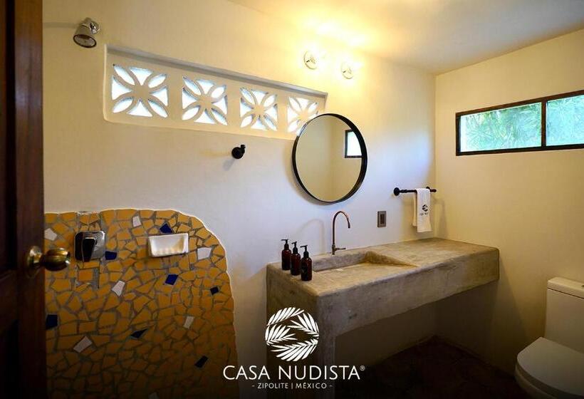 디럭스 스위트 킹 침대, Casa Nudista   Lgbt