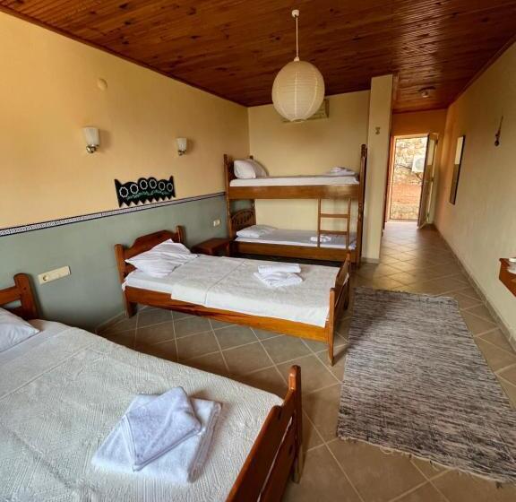 Economy Quadruple Room, Datca Villa Carla