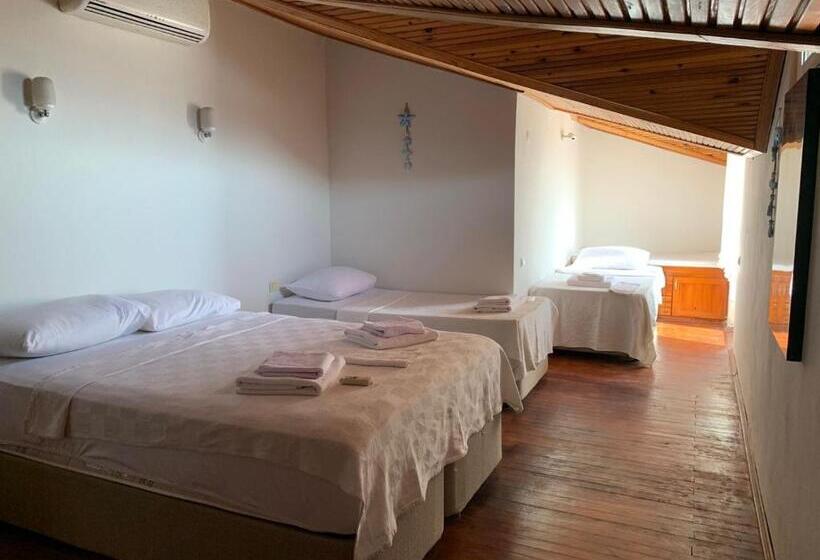 Economy Quadruple Room, Datca Villa Carla