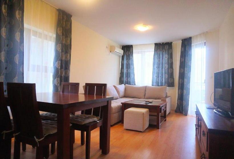 1베드룸 아파트 1층, комплекс бяла виста до плажа   Complex Byala Vista Near The Beach