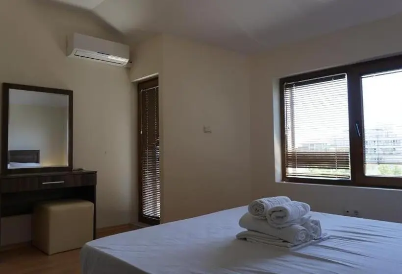 Huoneisto 1 Makuuhuone, комплекс бяла виста до плажа   Complex Byala Vista Near The Beach