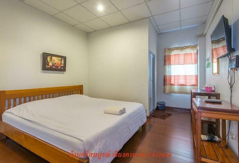 ベーシックルーム, บ้านพักศรีสมบูรณ์ เชียงคาน