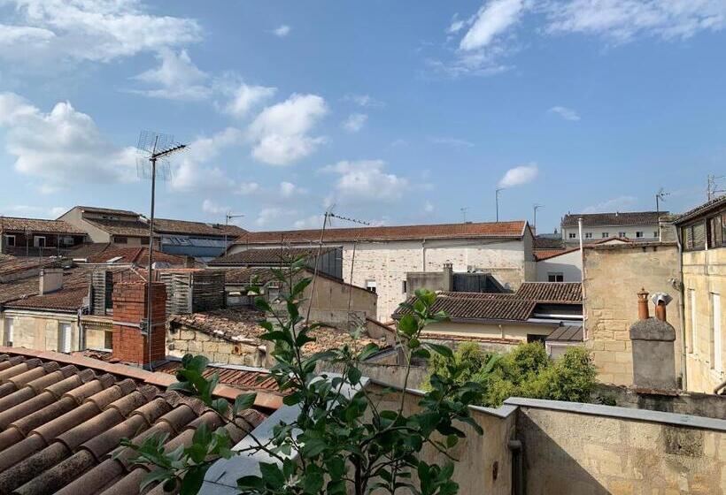 اتاق استاندارد با چشم‌انداز شهر, Tang Home Bordeaux Hyper Centre