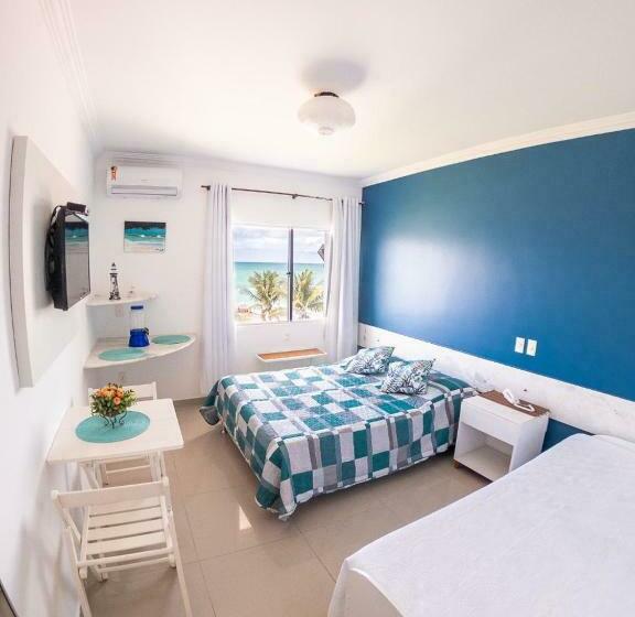 إستوديو قياسى مطل على البحر, Flats Apart Hotel Marinas Carneiros   Vista P Mar