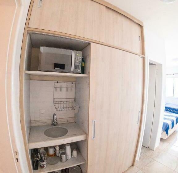 إستوديو قياسى مطل على البحر, Flats Apart Hotel Marinas Carneiros   Vista P Mar