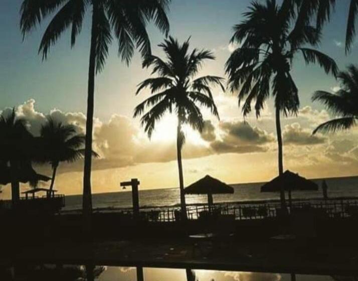 إستوديو قياسى مطل على البحر, Flats Apart Hotel Marinas Carneiros   Vista P Mar