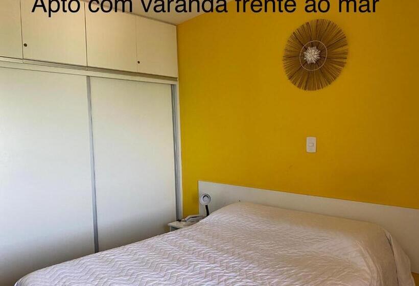 شقة غرفة نوم واحدة مزودة بشُرفة, Flats Apart Hotel Marinas Carneiros   Vista P Mar