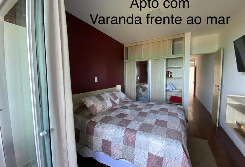 شقة غرفة نوم واحدة مزودة بشُرفة, Flats Apart Hotel Marinas Carneiros   Vista P Mar