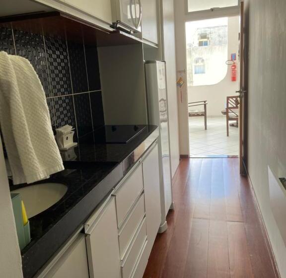 شقة غرفة نوم واحدة مزودة بشُرفة, Flats Apart Hotel Marinas Carneiros   Vista P Mar