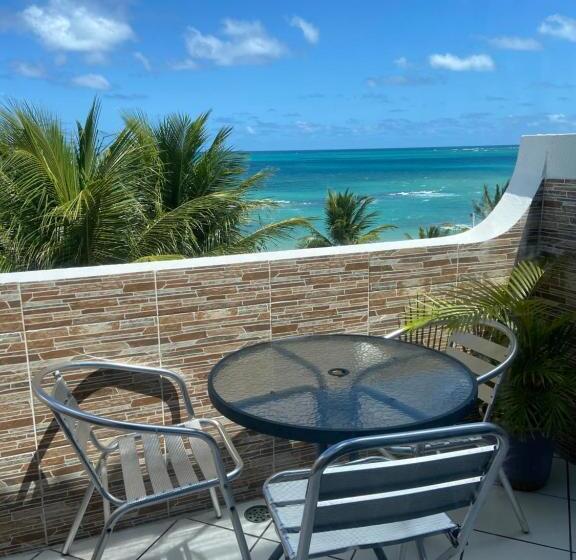 Апартаменты 1 Спальня с Балконом, Flats Apart Hotel Marinas Carneiros   Vista P Mar