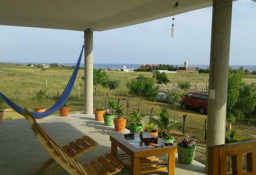 شقة غرفة واحدة مطلة على البحر, Casa Colibrí Agua Blanca