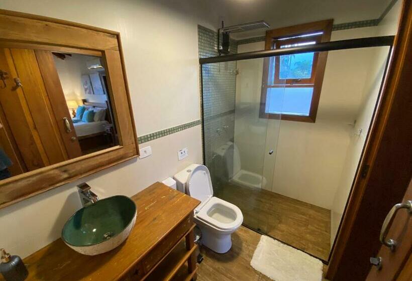 סוויטת דלוקס נוף לים, Casa Melville Hospedagem   Sua Casa De Alto Padrão No Coração De Ubatuba!