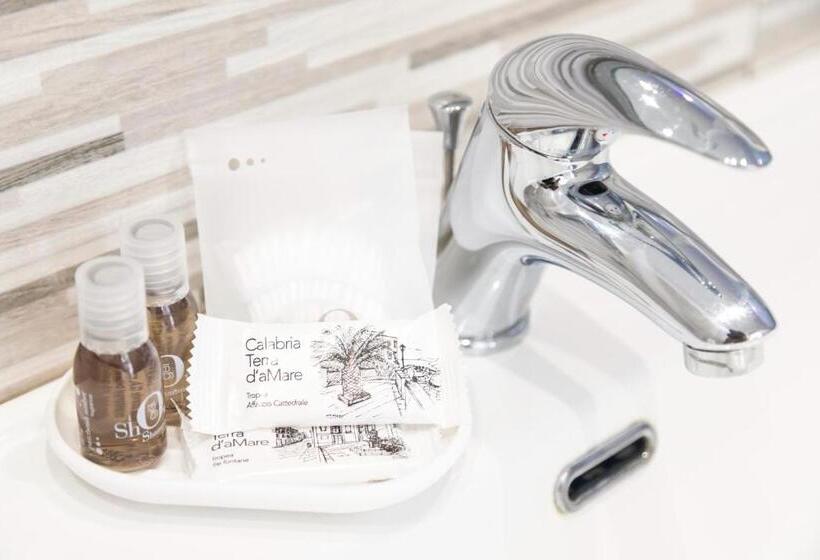 オーシャンビュースタンダードルームバルコニー付き, Rooms Dream Tropea