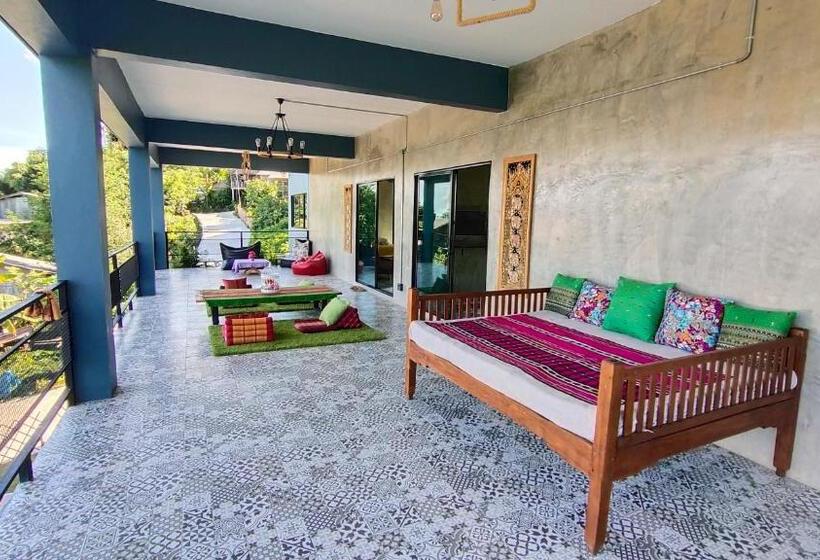 Номер Стандарт с Террасой, บ้านภูคำฟ้า ดอยปู่ไข่ Baan Phu Kham Fah