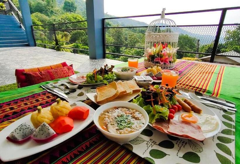 Номер Стандарт с Террасой, บ้านภูคำฟ้า ดอยปู่ไข่ Baan Phu Kham Fah